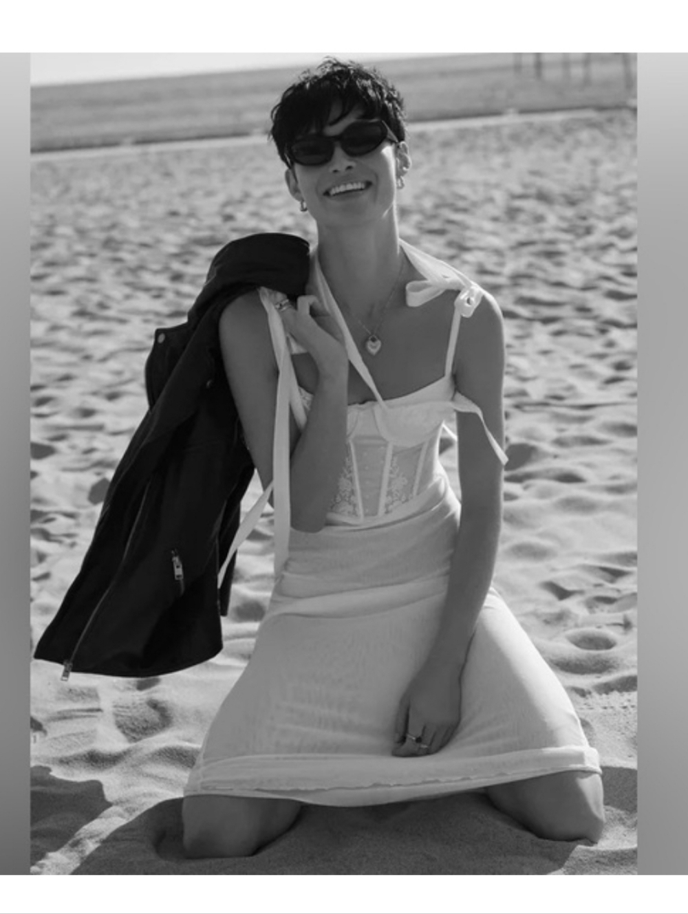 FREE PEOPLE GOT GLAM MESH SLIP DRESS - Picture 3 of 8